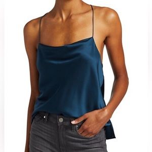 Cami NYC Cami Silk Top in Emerald Green Size XS NWOT $275